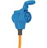 Brennenstuhl 1132910525 power extension 1.5 m 1 AC outlet(s) Outdoor Black, Blue, Orange