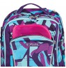 Herlitz Ultimate CamoPurple backpack School backpack Blue, Purple Polyester