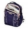 Herlitz Ultimate Blossom backpack School backpack Beige, Navy Polyester