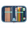 Herlitz SoftLight Plus Greenline Blue Ice school bag set Girl Polyester Blue, Navy