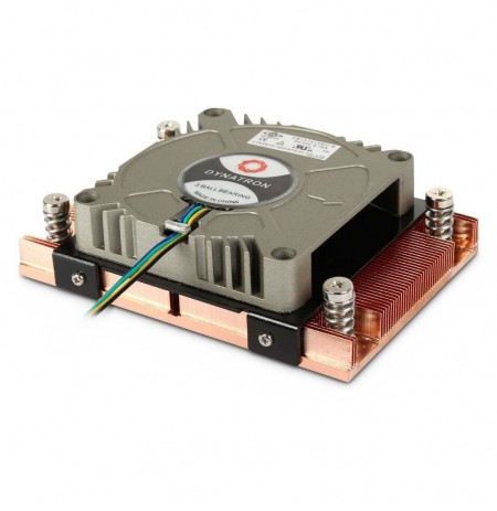 Inter-Tech CPU cooler A-18 1U active AMD Socket AM4