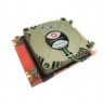 Inter-Tech CPU cooler A-18 1U active AMD Socket AM4