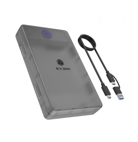 ICY BOX Spade Base 388 Enclosure for 2.5"/3.5" SATA SSD/HDD