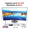 CLUB 3D CAC-1180 Mini DisplayPort 1.4 to HDMI 2.0b HDR Active Adapter