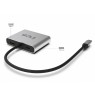 Inca ITPC-4T interface hub USB 3.2 Gen 1 (3.1 Gen 1) Type-C Aluminium
