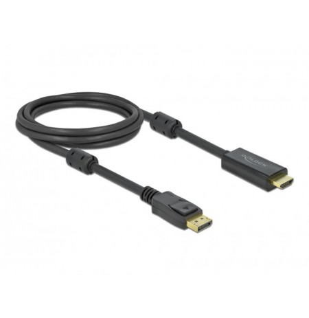 DeLOCK Active DisplayPort 1.2 to HDMI Cable 4K 60 Hz 2 m