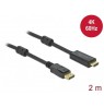 DeLOCK Active DisplayPort 1.2 to HDMI Cable 4K 60 Hz 2 m