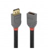 Lindy 3m DisplayPort 1.4 Extension Cable, Anthra Line