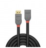Lindy 3m DisplayPort 1.4 Extension Cable, Anthra Line