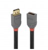 Lindy 3m DisplayPort 1.4 Extension Cable, Anthra Line