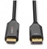 Lindy 2m Active DisplayPort 1.4 to HDMI 8K60 Cable