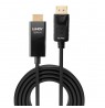 Lindy 1m Active DisplayPort to HDMI Cable with HDR