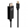 Lindy 1m Active Mini DisplayPort to HDMI Cable with HDR