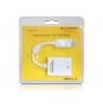 DeLOCK 61766 video cable adapter 0.125 m VGA (D-Sub) DisplayPort White