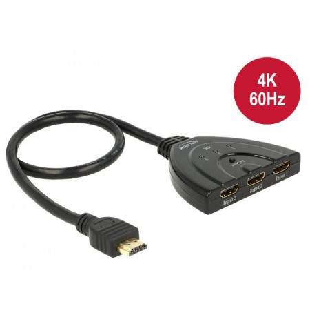 DeLOCK 18600 video switch HDMI