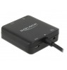 DeLOCK 63276 video cable adapter HDMI Type A (Standard) Black