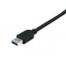 Equip cable USB-A3.0-daugiau A active extension M/F 5.00m black