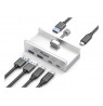 Equip 128967 interface hub USB 3.2 Gen 1 (3.1 Gen 1) Type-A 5000 Mbit/s Aluminium