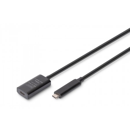 Digitus Active USB 3.2 Gen2 10G extension cable, USB-C - USB-C, 5m