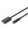 Digitus Active USB 3.2 Gen2 10G extension cable, USB-C - USB-C, 5m