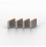 LINDY USB Type C port lock orange 10 pcs