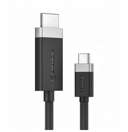 ALOGIC FUCHD1-SGR video cable adapter 1 m HDMI Type A (Standard) USB Type-C Grey