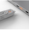 Lindy USB Port Blocker - Pack of 4 Colour Code: Orange