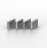 LINDY USB Type C port lock white 10 pcs