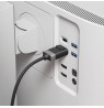 ALOGIC FUDP2-SGR DisplayPort cable 2 m Grey, Black