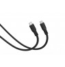Digitus USB silicone cable, USB4 version 2.0, USB 80Gbps, 1.5 m, black