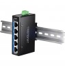 TRENDnet 5-Port Industrial Gigabit DIN-Rail Mini Switch