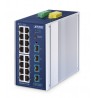 PLANET IGS-4215-16T4X network switch Managed L2/L4 Gigabit Ethernet (10/100/1000) Aluminium, Blue
