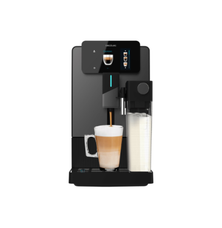 Cecotec Coffee machine | Cremmaet Latte Touch | Pump pressure 19 bar | Built-in milk frother | Super-automatic | Black | 1500 W