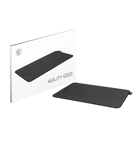 MSI Agility GD23 | Mouse pad | 220 x 320 x 3 mm | Black