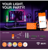 Osram SMART+ WIFI ORBIS MAGIC WALL/CEILING 500mm RGB+TW Dimmable white | 38 W | RGBTW | Wi-Fi