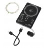 TROIKA POP50 5000 mAh Wireless charging Grey, Black