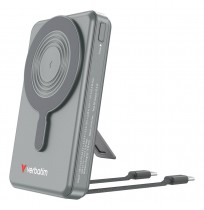 Verbatim ChargeÂ´nÂ´Go Power Bank 2C & Display 10000mAh grey