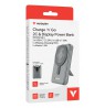 Verbatim ChargeÂ´nÂ´Go Power Bank 2C & Display 10000mAh grey