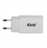 CLUB3D 2-Pack USB C Charger 30 Watt Whit