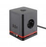 Olympia power socket cube IOIO SW 1000, black