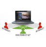 Mobilis 016447 display privacy filter 31.2 cm (12.3") Monitor/Laptop Frameless display privacy filter