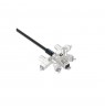 Kensington Slim N17 2.0 Keyed Dual Head Laptop Lock for Wedge-Shaped Slots