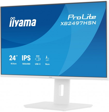 IIYAMA 60.5cm (24") XB2497HSN-W1 16:09 HDMI+DP+USB-C IPS