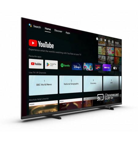 Philips 65HFL4518U/12 hospitality TV 165.1 cm (65") 4K Ultra HD 350 cd/m2 Smart TV Black 20 W