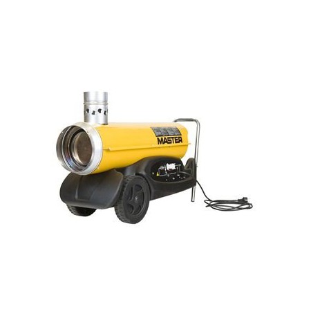 MASTER OIL HEATER BV 77E WITH FLUE GAS DISCHARGE 21KW
