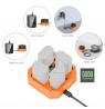 SmallRig 4839 NP-FZ100 4-Channel Camera Battery Charger