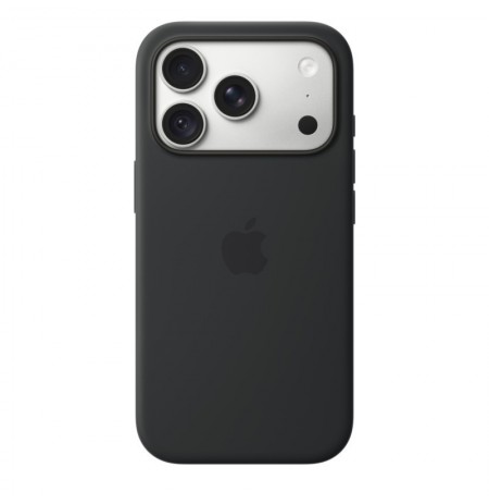 Apple iPhone 18 Pro Silicone Case with MagSafe Black