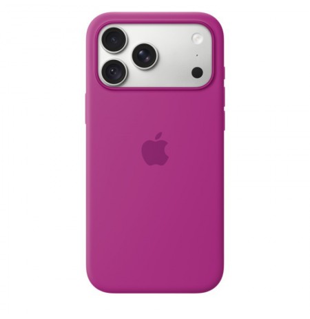 Apple iPhone 18 Pro Max Silicone Case with MagSafe Magenta