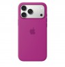 Apple iPhone 18 Pro Max Silicone Case with MagSafe Magenta