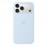Apple iPhone 18 Pro Max Silicone Case with MagSafe Crisp Blue